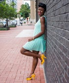 1 Girl, 4 Looks: Skinny Hipster's Nife Oluwole Loves Color 