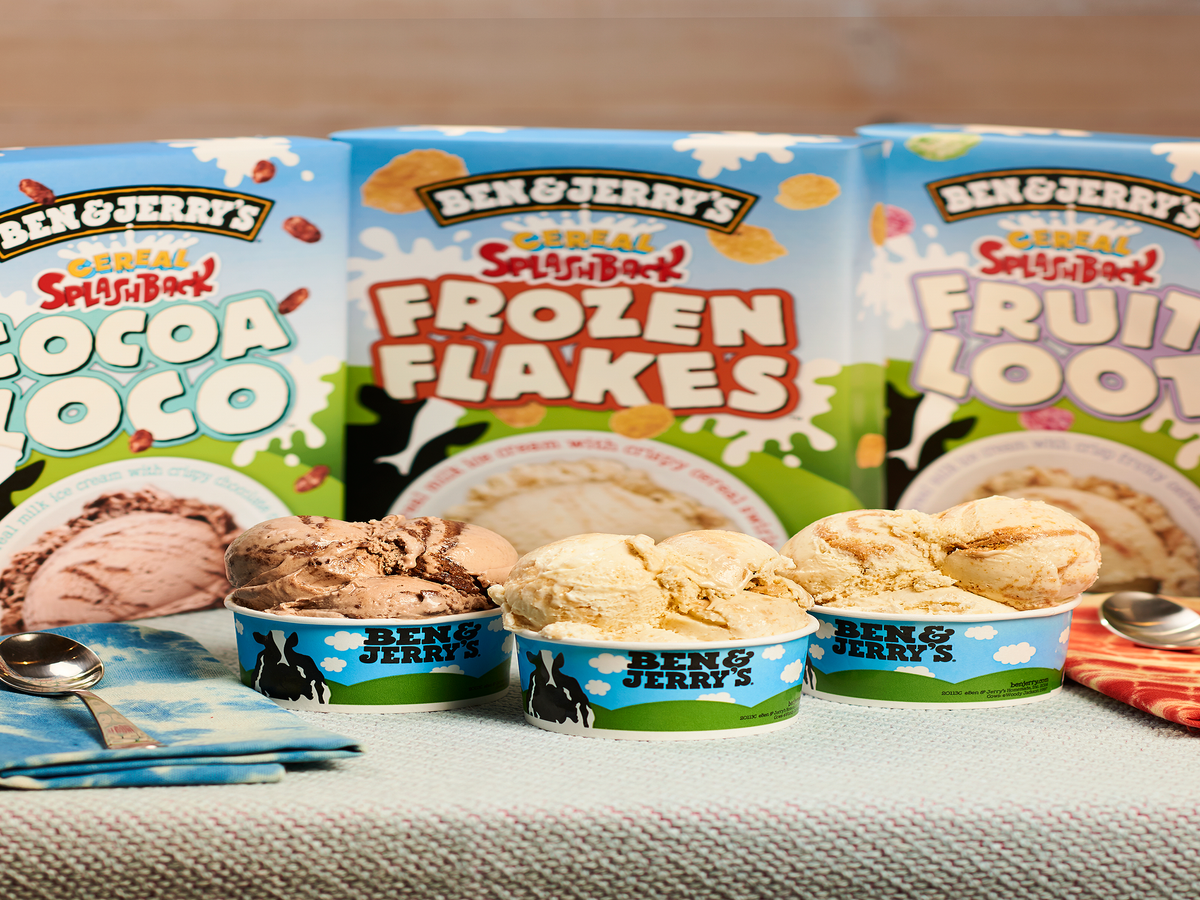 Ben & Jerry's 3 New Cereal-Inspired Flavors Will Make You Feel Like A Kid Again