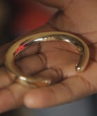 How A Gold Bangle Gets Its Shine