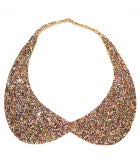 Complete Your Holiday Look With This DIY Glitter Collar 