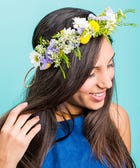 This Is The Easiest DIY Flower Crown EVER