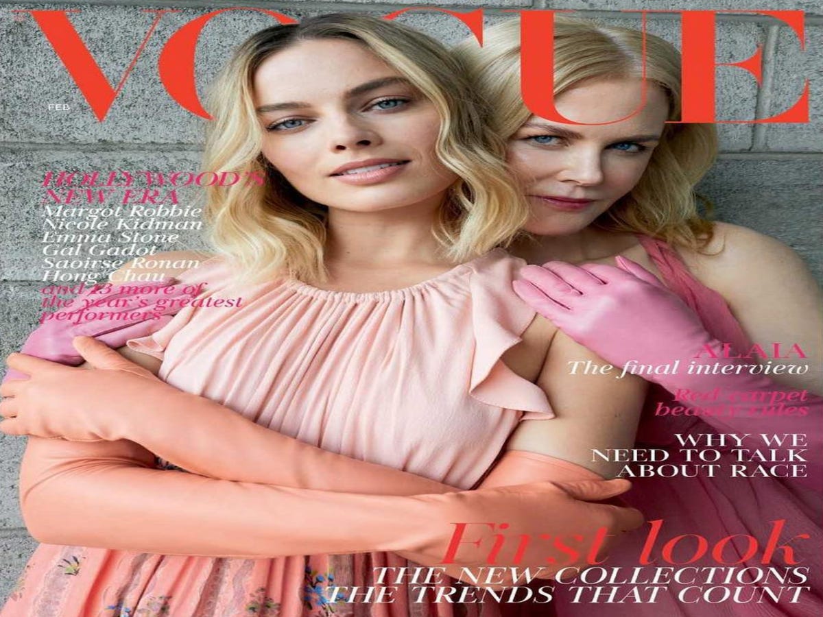 Why Are Margot Robbie & Nicole Kidman On The Cover Of British Vogue?