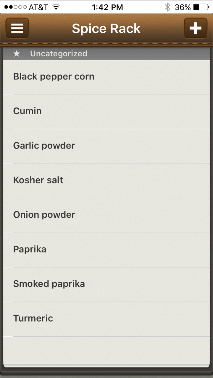 make a grocery list
