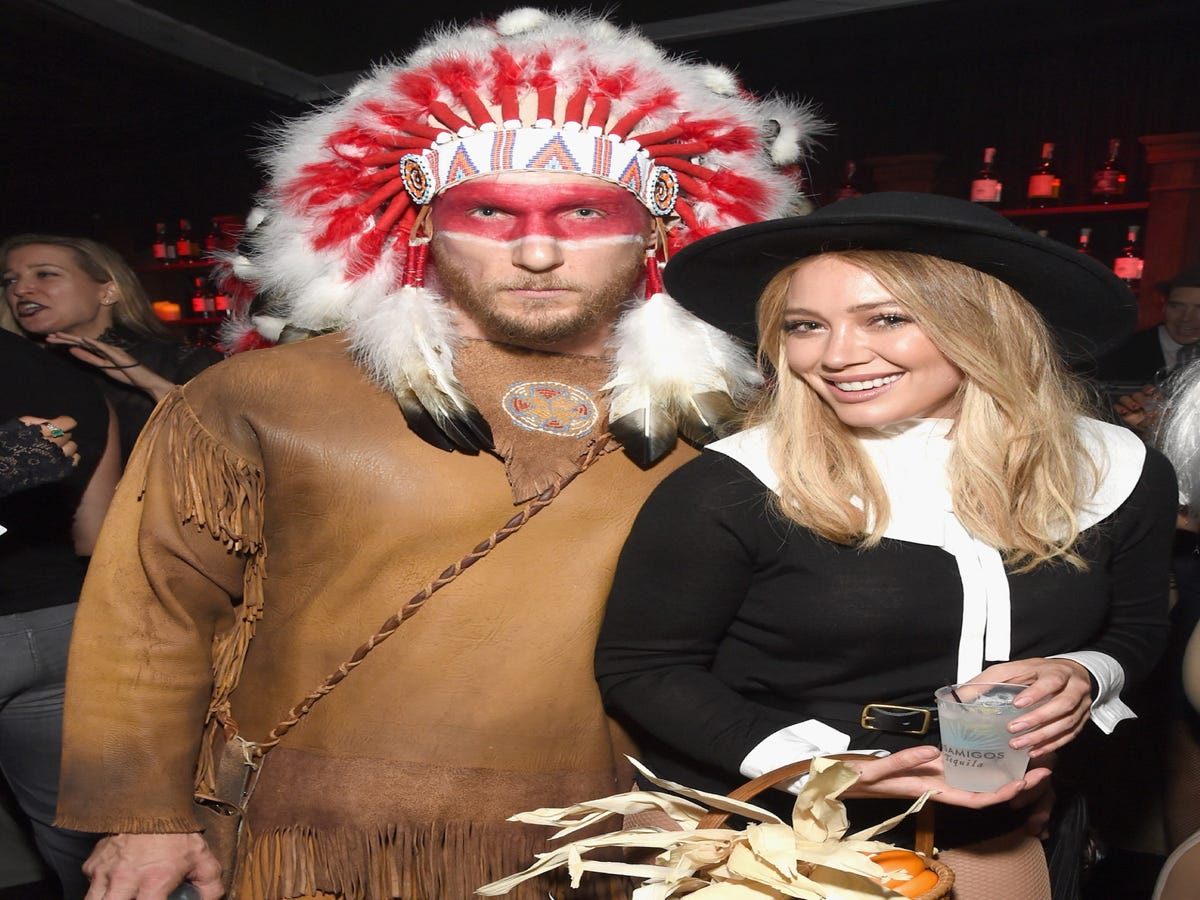 Hilary Duff & Her Boyfriend Offended Everyone With Their Halloween Costumes