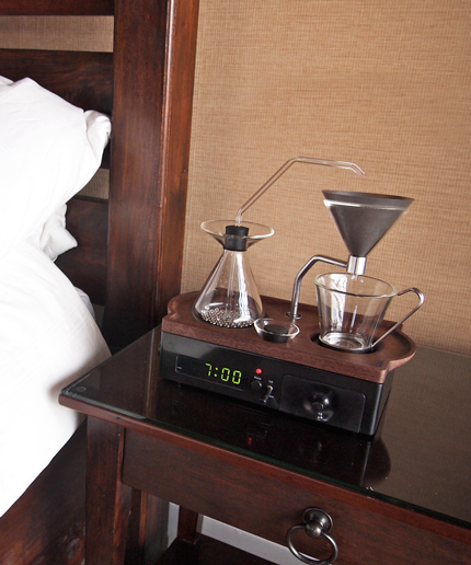 Coffee Alarm Clock Kickstarter Campaign