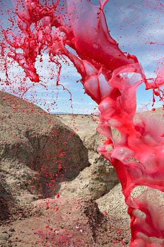These Paint-Splash Photos Make Us Rethink Using Color At Home
