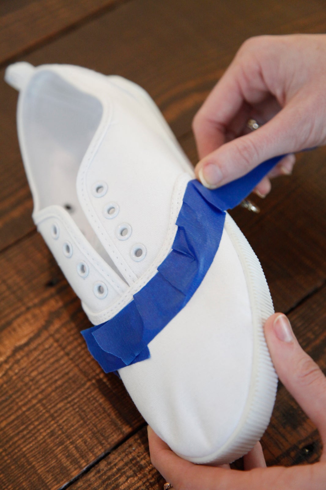 DIY Sneakers — How To Paint Canvas Shoes