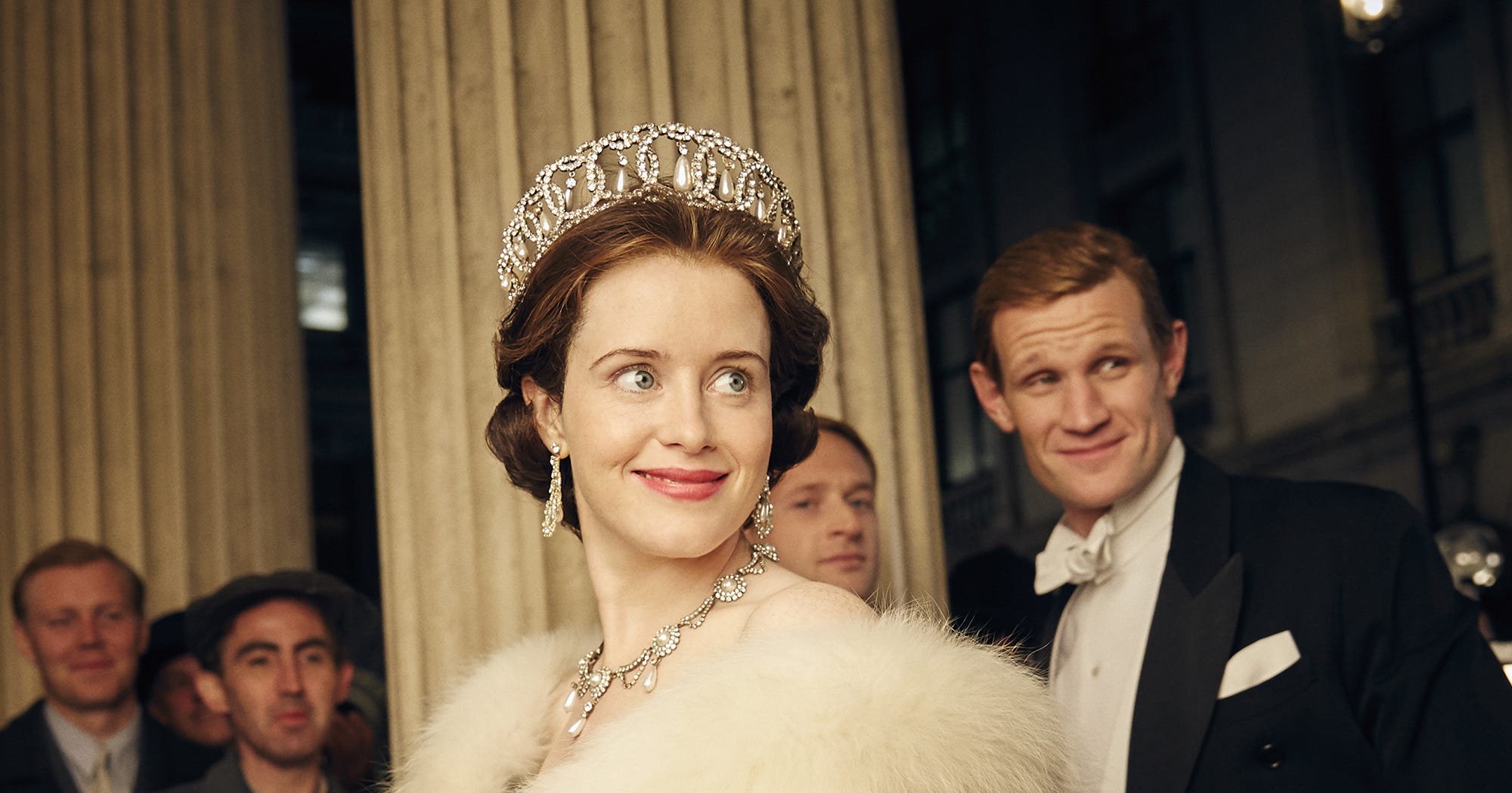 The Crown Netflix Claire Foy Breastfeeding Lunatic