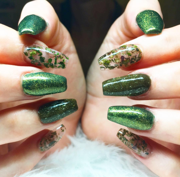 Weed Nails New Marijuana Trend Nail Art Design