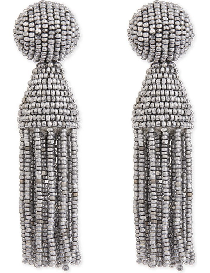 Tassel Earrings Statement Jewelry BaubleBar, Zara
