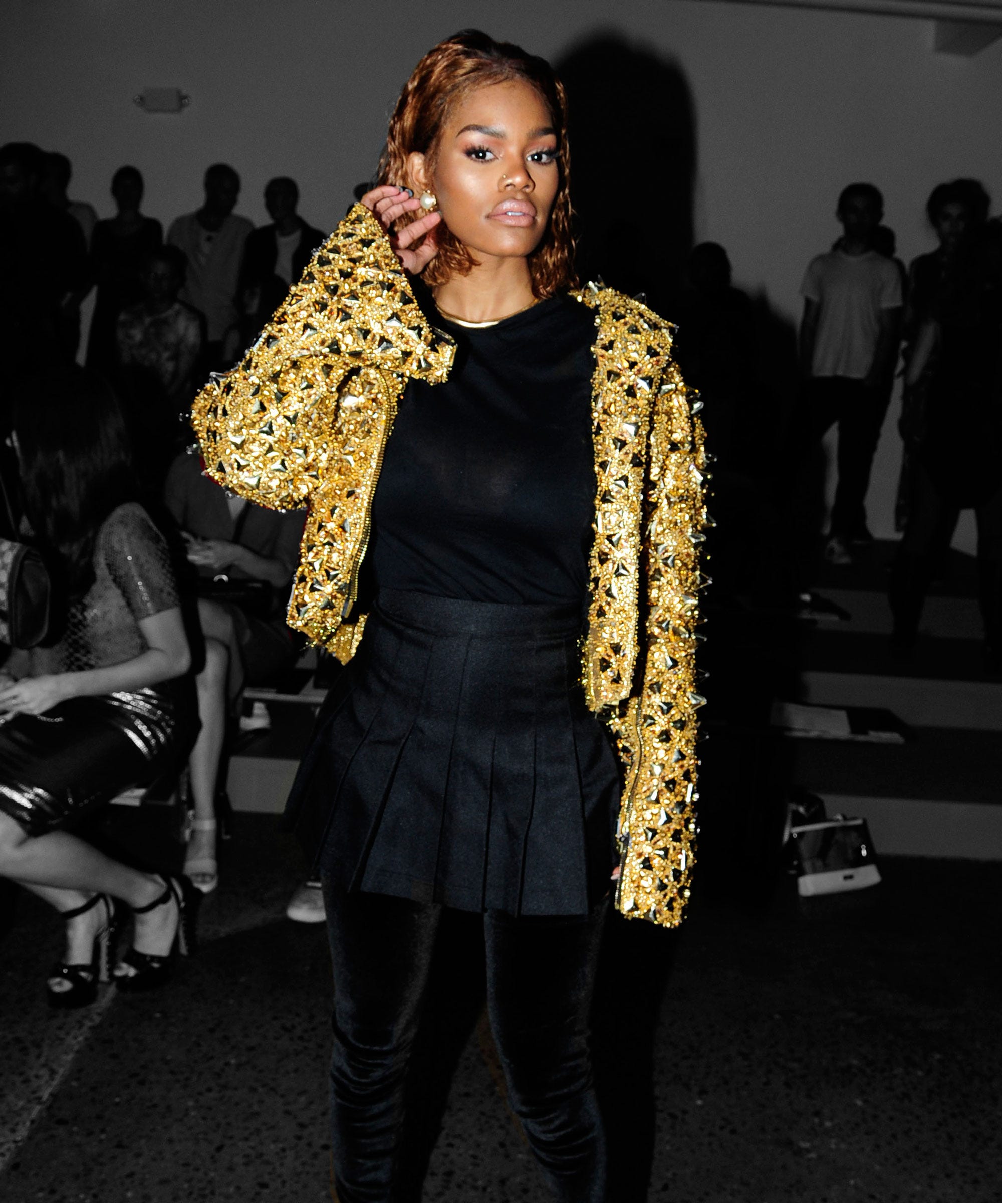 Teyana Taylor NYFW Street Style Photos