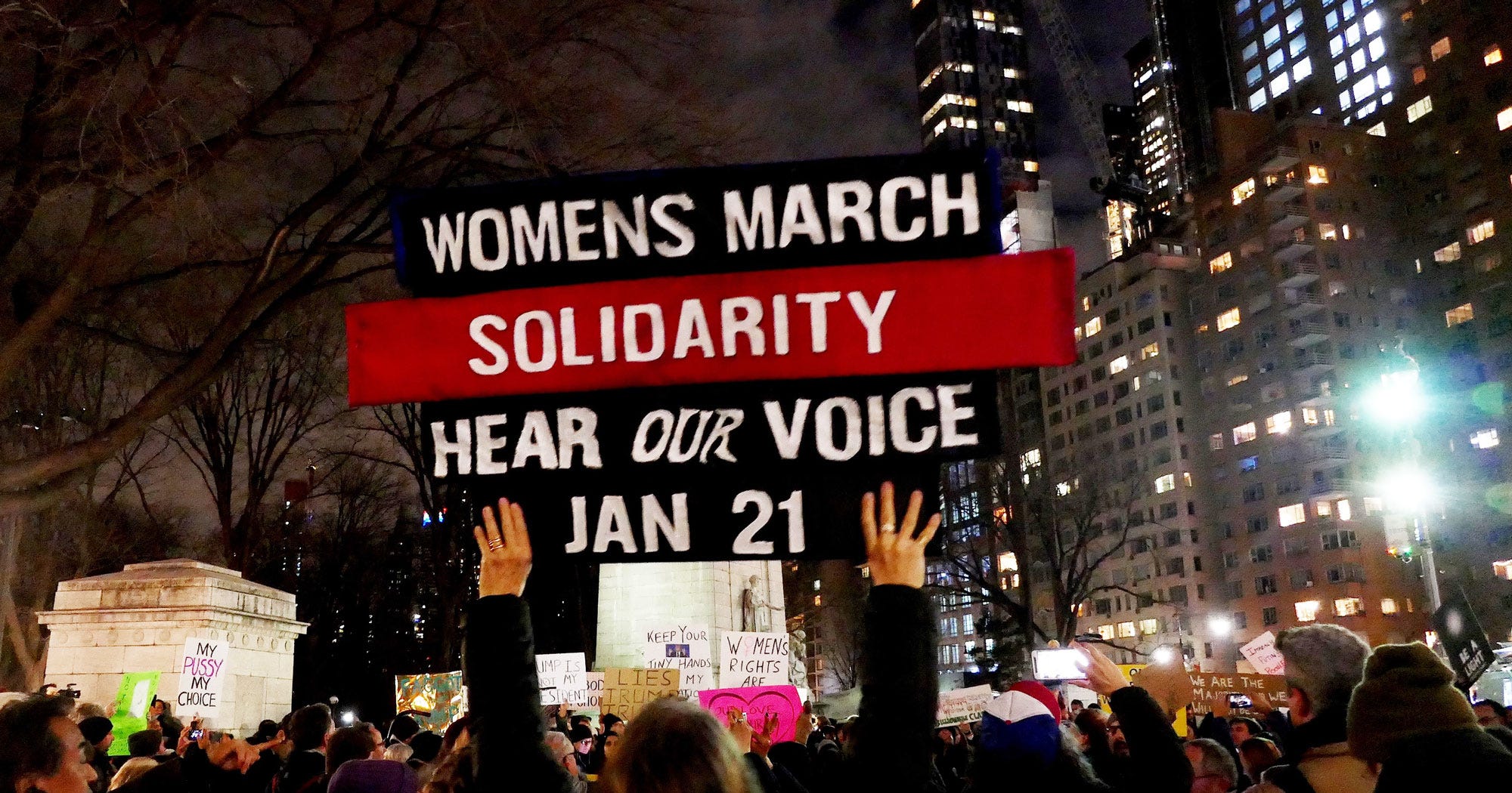 Follow Womens March On Washington Hashtag Twitter