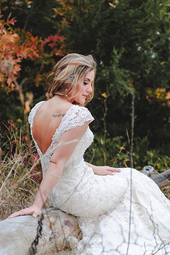 How These Tattooed Brides Showed Off Their Ink