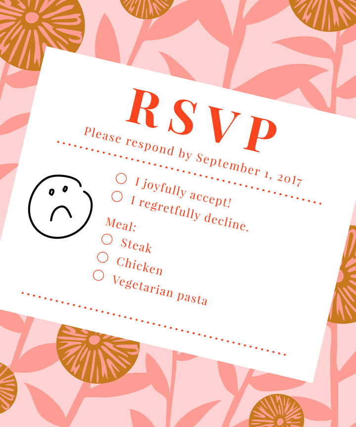 How To Decline Wedding Invitation Say No RSVP Etiquette