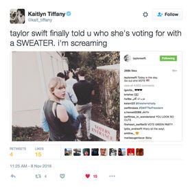 Who Is Taylor Swift Vo... Taylor Swift Instagram Vote