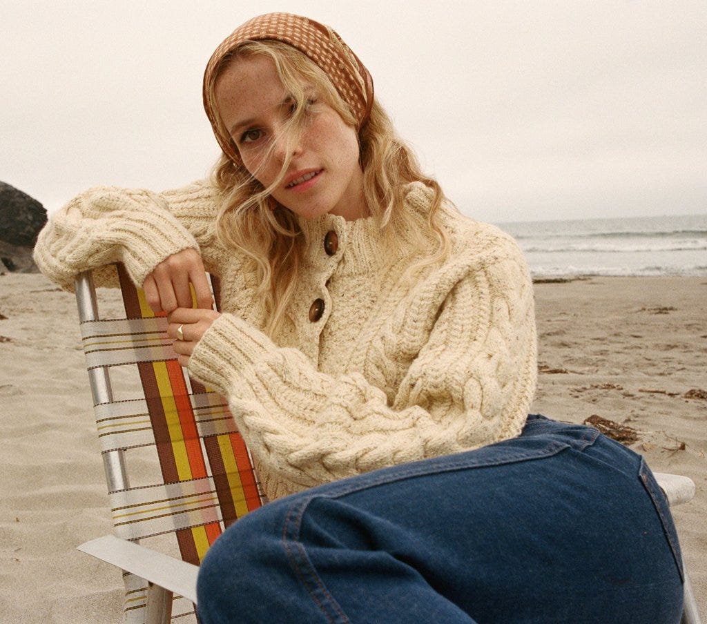 Shop Doen Cozy Sweater, Bohemian Chic Clothing