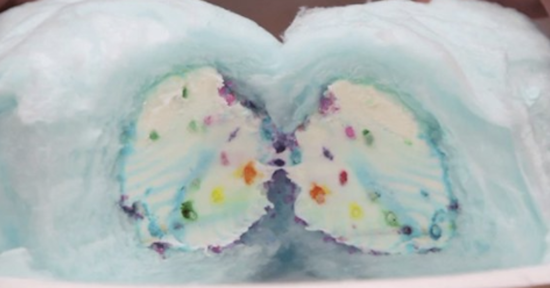Sugar Sugar Sarnia Cotton Candy Ice Cream Burrito