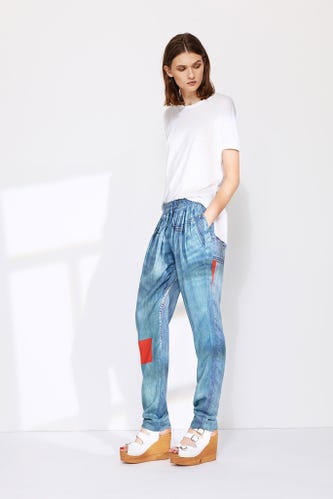 The Newest Denim Trend Isn't Actually Denim At All...