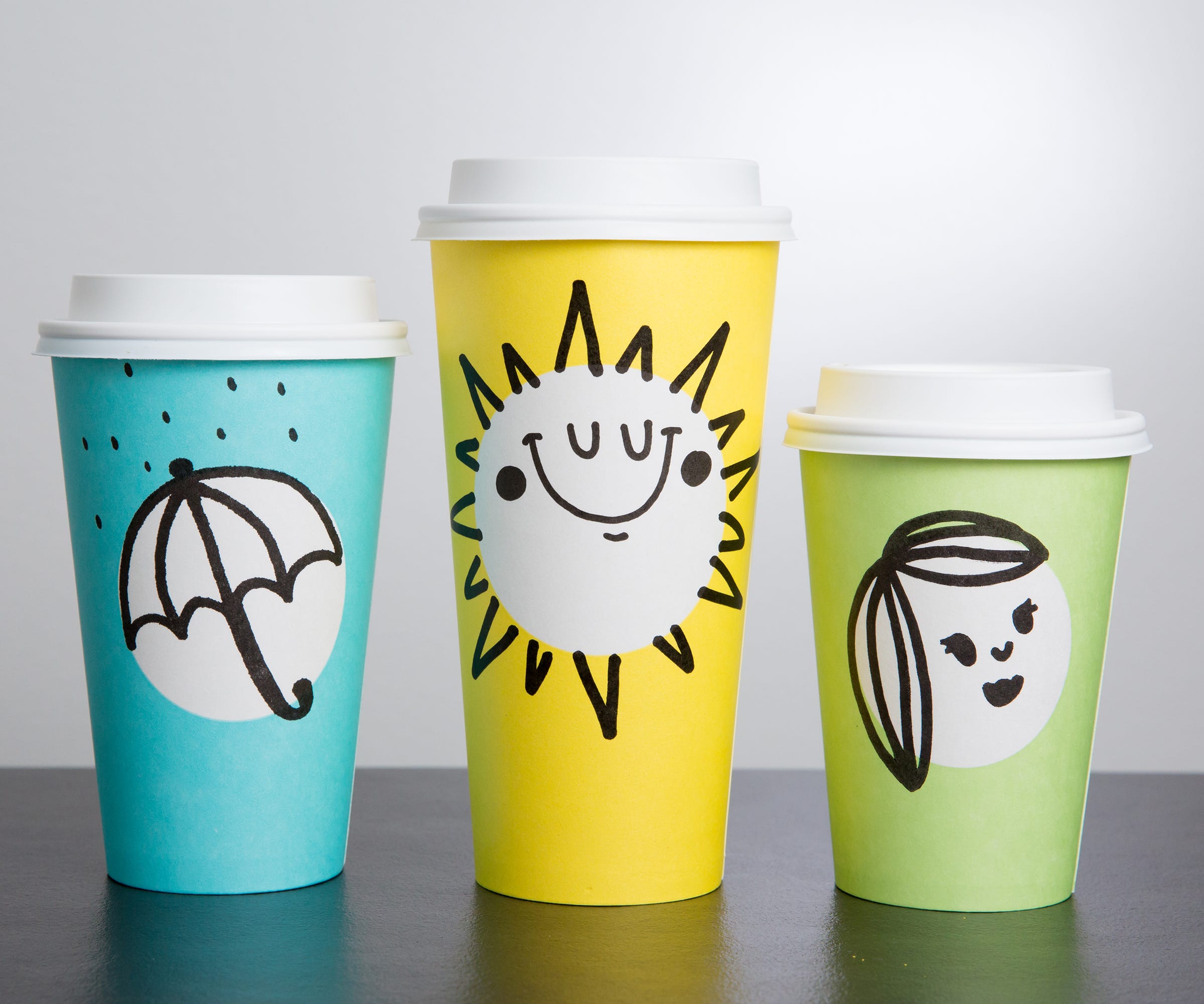Starbucks Spring Cups New Colors Design Pictures