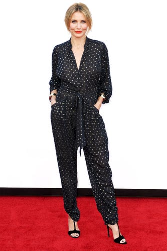 Cameron Diaz Proves You Don't Need A Dress To Look Fancy