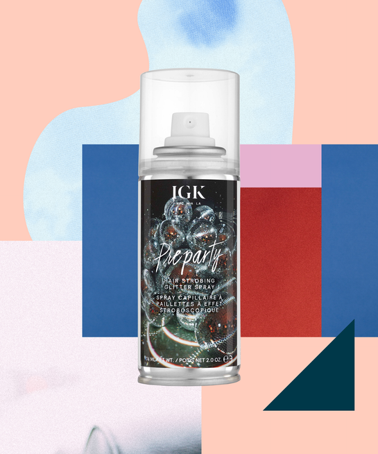 IGK Hair Strobing Glitter Spray Review