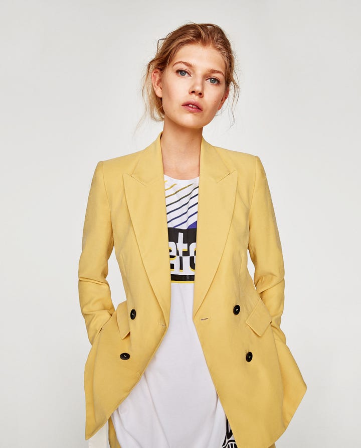 Zara Blazer Fashion Trend Cheap Blazers Fall 2017