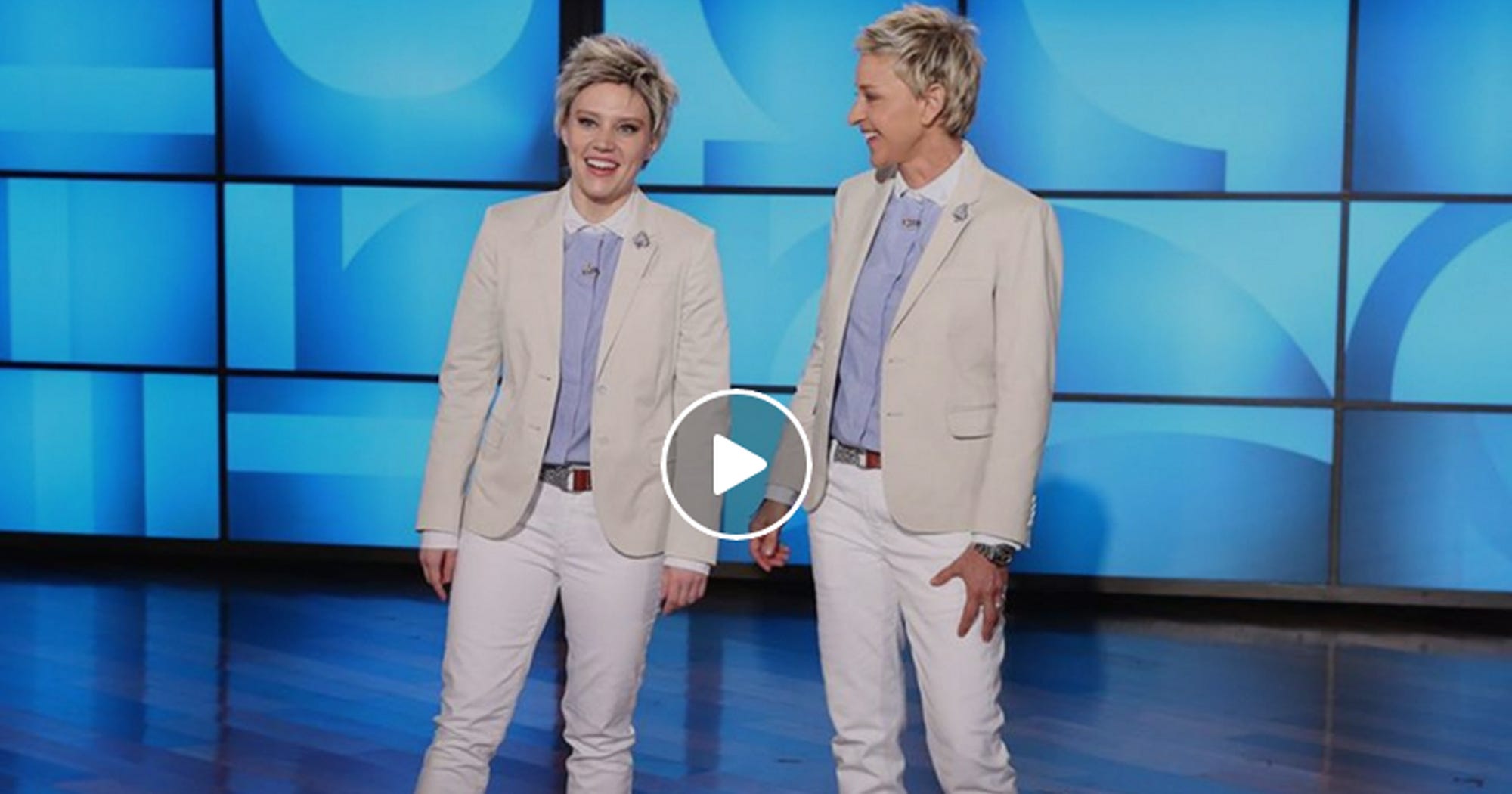 kate mckinnon ellen degeneres impression kate mckinnon ellen degeneres impression