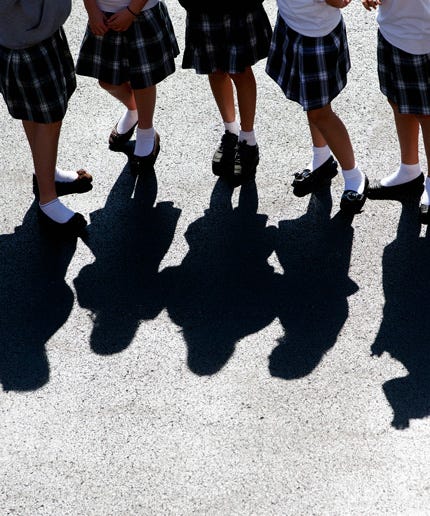 the upsetting reason these students are wearing shorts under their skirts