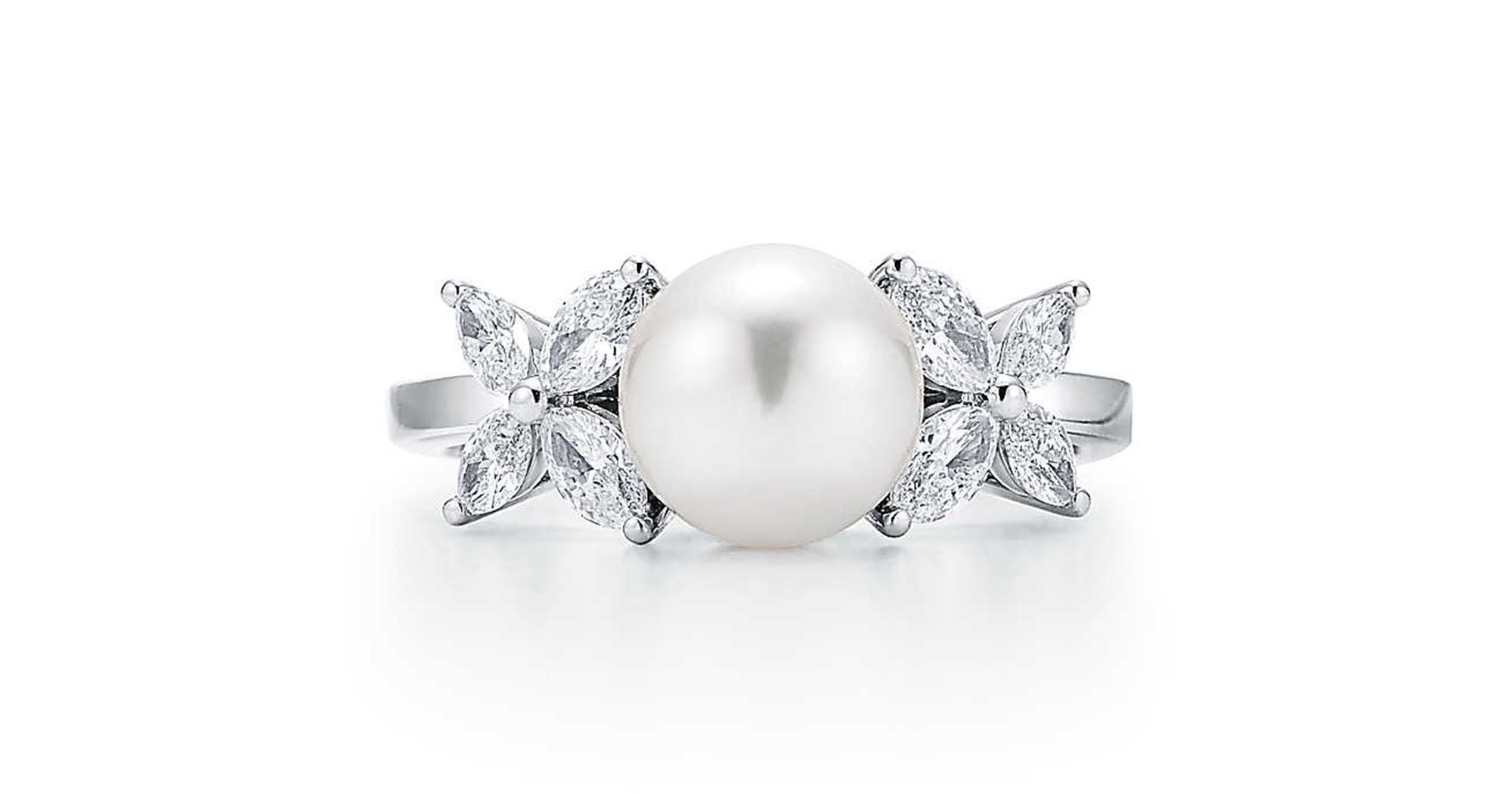17 Pearl Engagement Rings If Diamonds Aren't Your Thing
