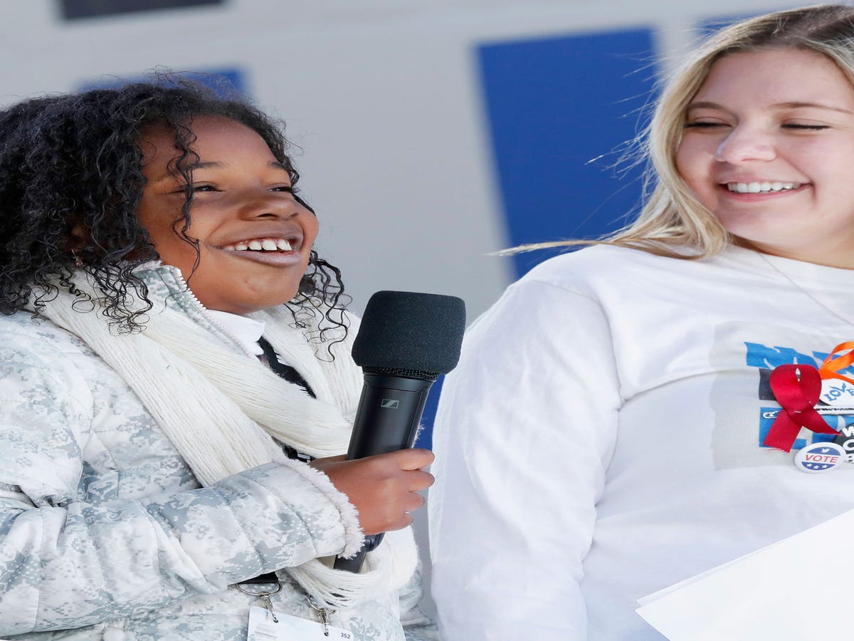 MLK's Granddaughter Shares A Dream Of Her Own At March For Our Lives