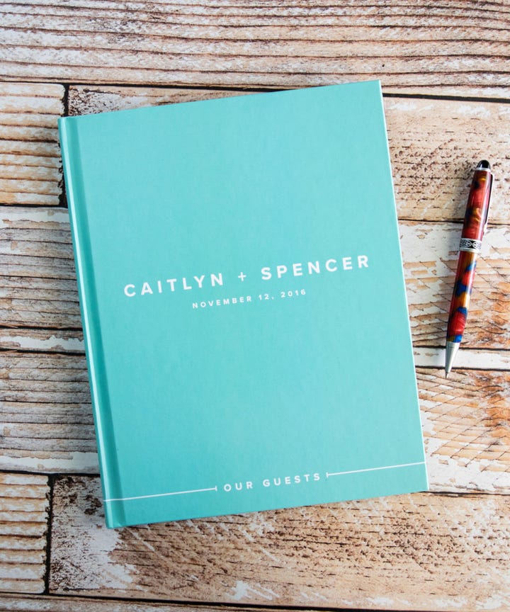 best wedding guest books
