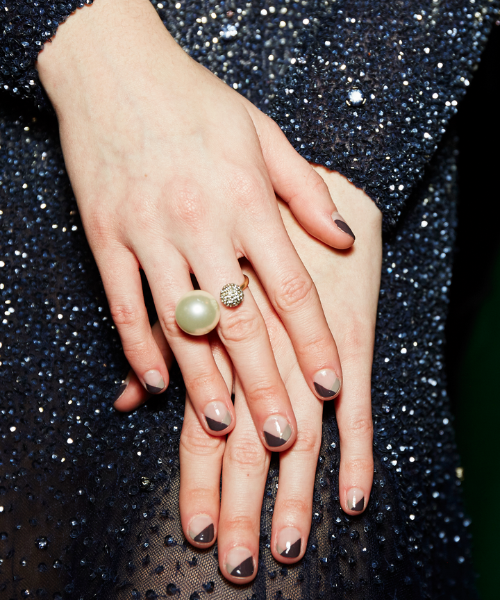 Nail Polish Trends Fall 2017 Fashion Week Art There Was No Shortage Of Creativity Backstage At The Nyfw Fall 2017 Shows This Month Cool Bangs And Curls All Types Came Out Hair Department