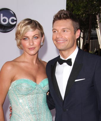 Ryan Seacrest Talks Julianne Hough Wedding On Live Tv Ryan Seacrest Laughs Off Awkwardness Of Reporting Julianne Hough S Wedding