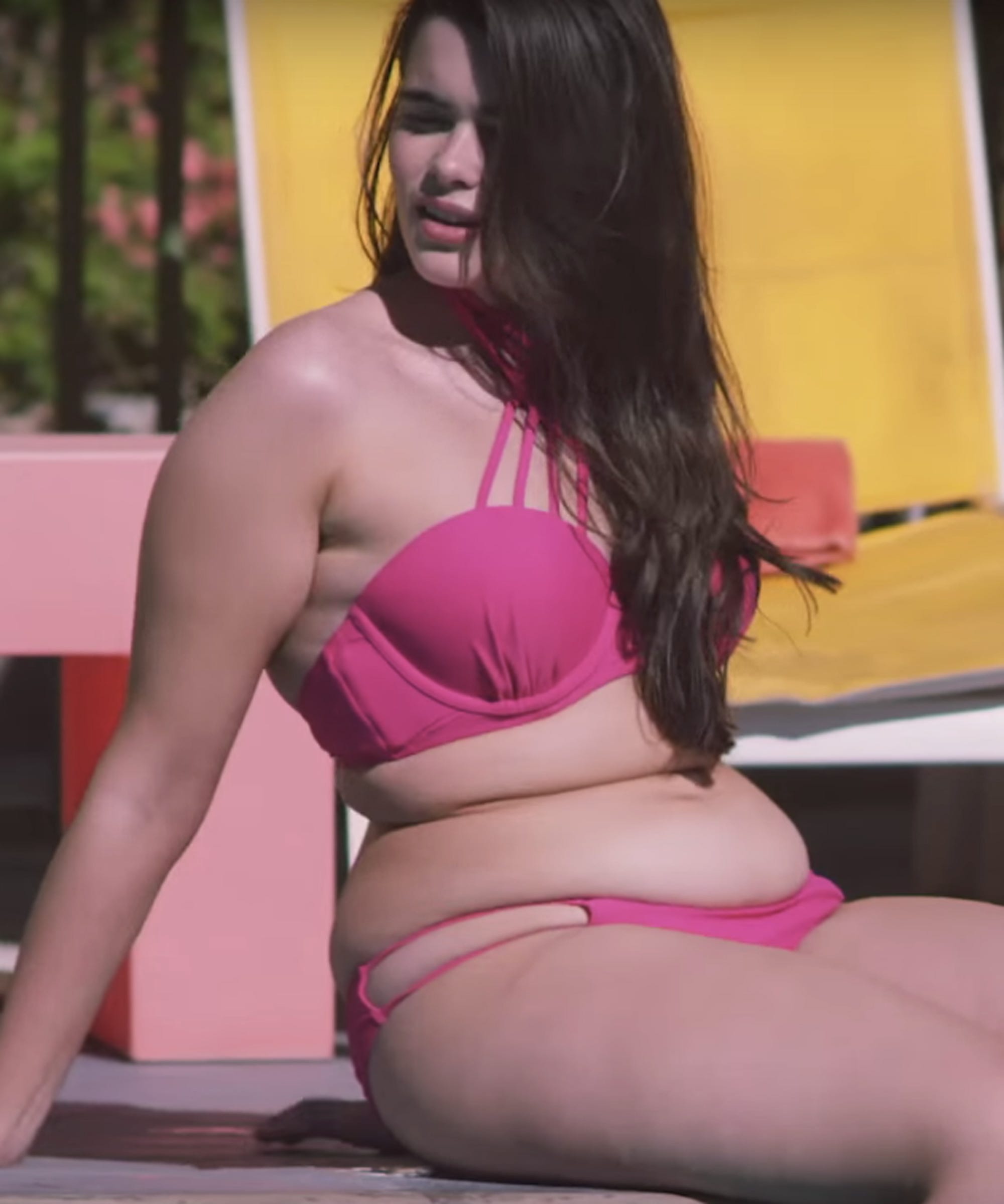 aeriereal campaign barbie ferreira aerie plus size model
