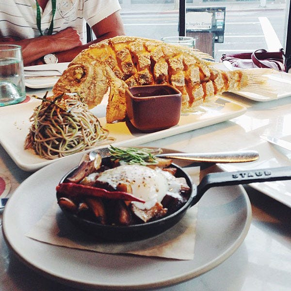 Restaurants In Los Angeles Food Instagram Geotag