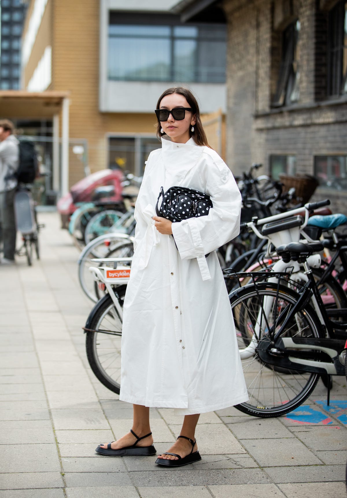 Image result for copenhagen fashion week street style refinery 29 tangerine lime