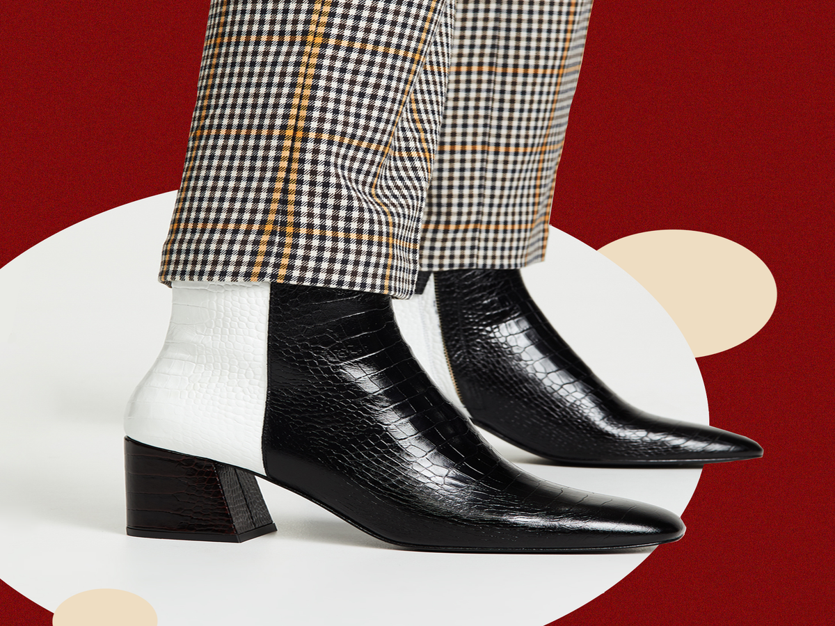Take A Walk On The Wild Side In These 15 Croc-Effect Boots