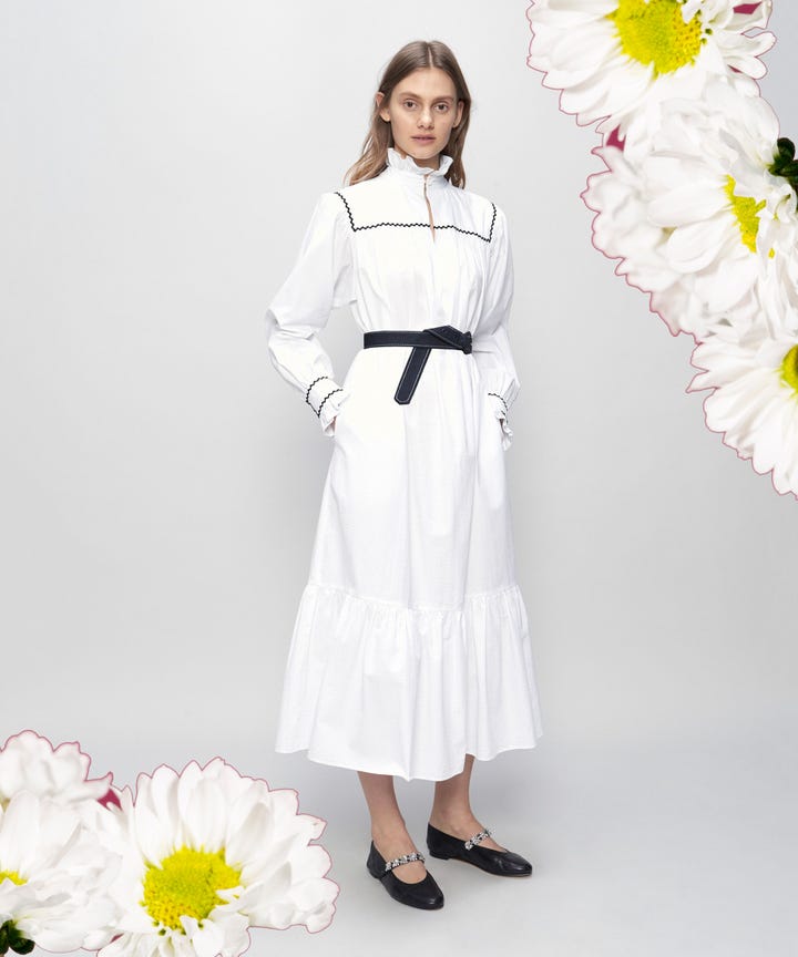 High Neck Dresses For Women To Spring Summer Remember Plunge Neck Dresses Well There S A New Neckline Taking Over The Scene That Complete Opposite It Oned Up As Can Be And Yet Still