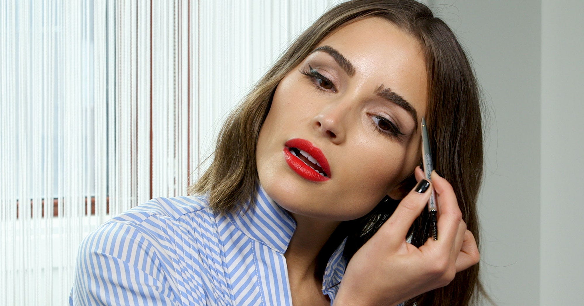 Olivia Culpo Rose Lipstick How To Details