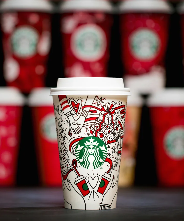 Cups Holiday Over Years To Evolution Starbucks 2018 The VLUMzpGSq
