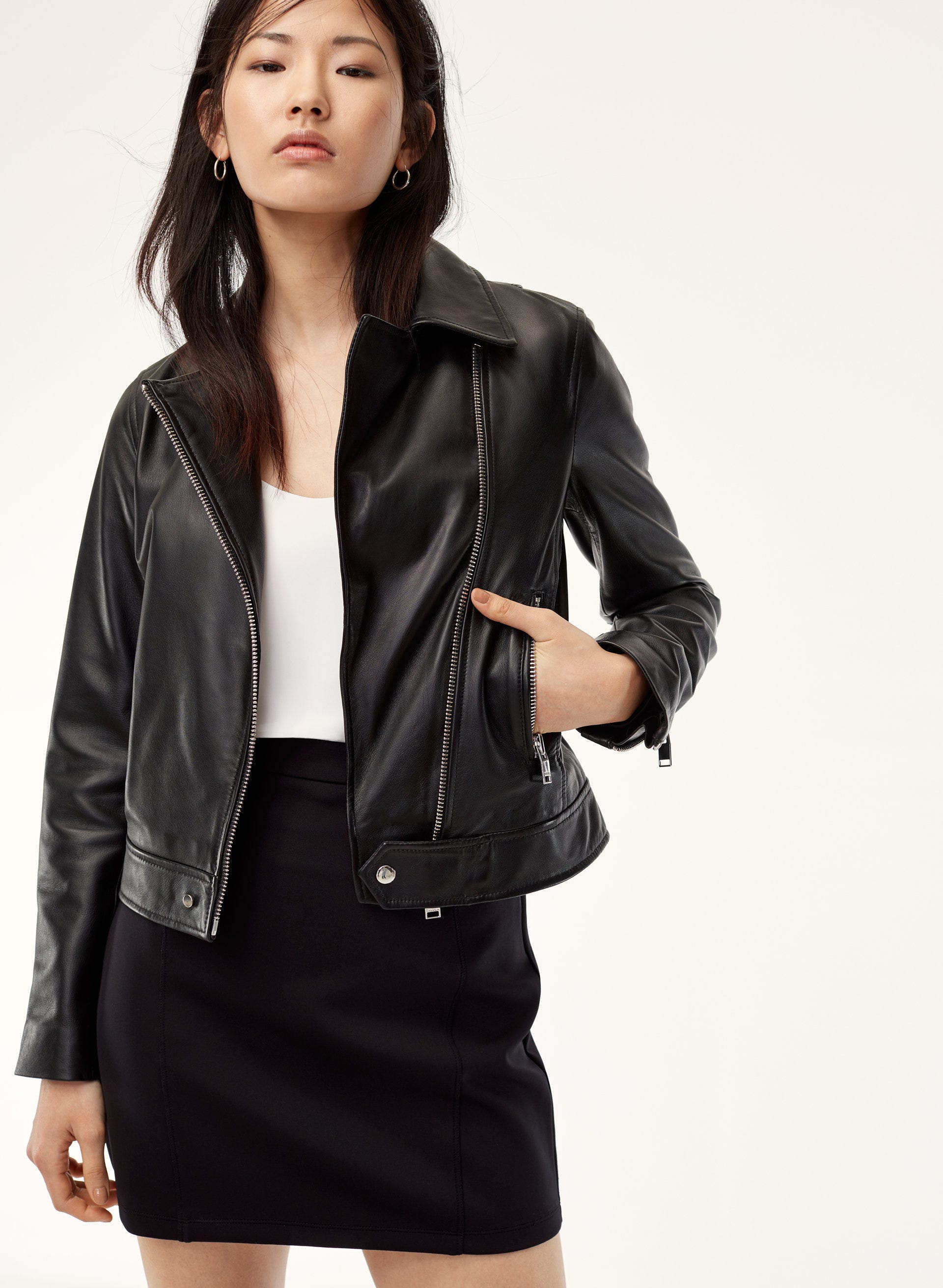 Aritzia Leather Collection Spring Jackets
