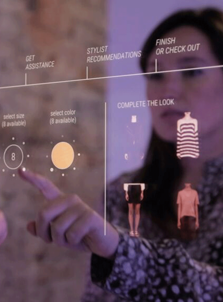 Ralph Lauren Smart Mirrors Dressing Room Clueless