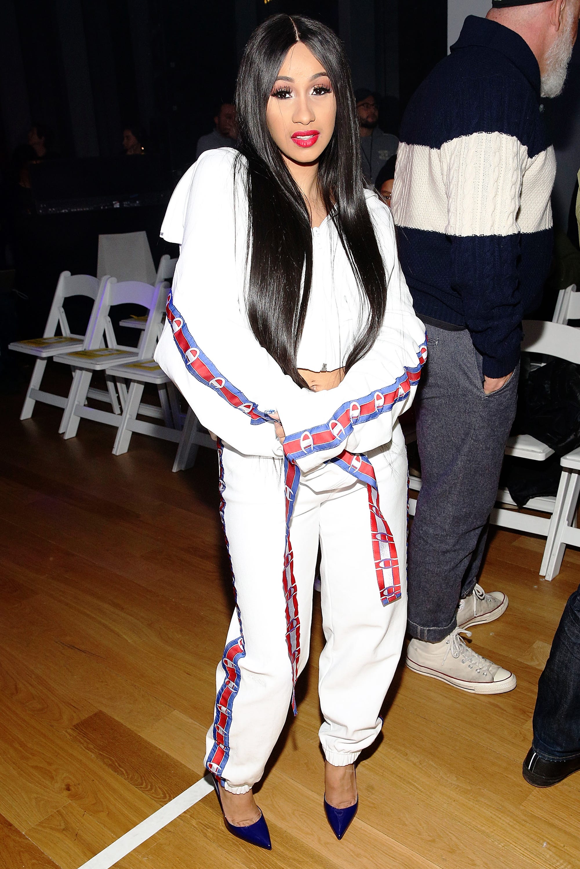 cardi b wearing jordans