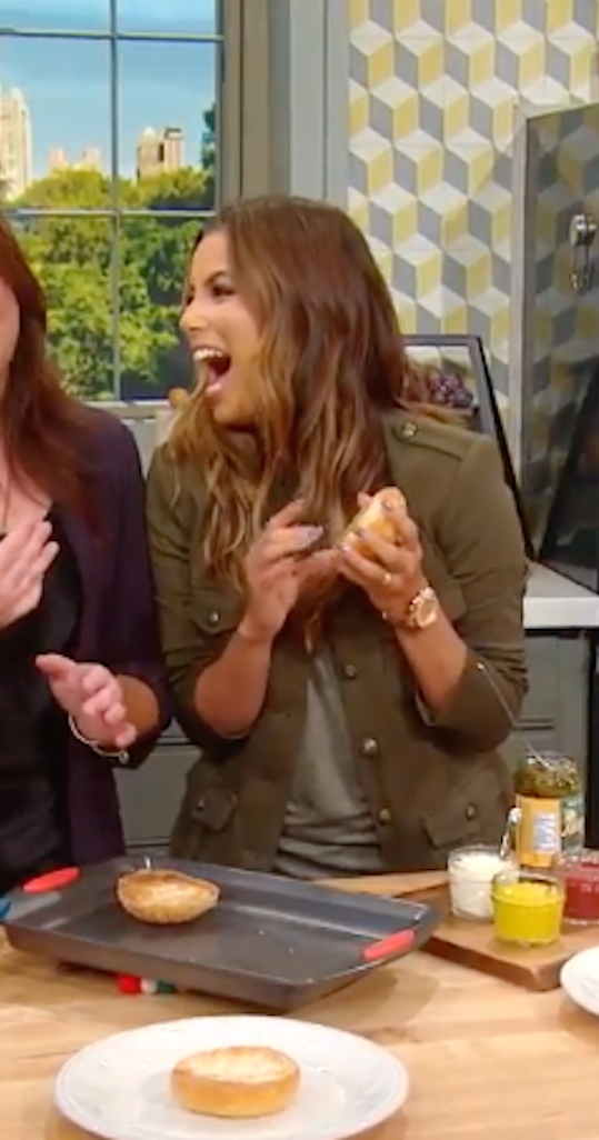 Eva Longoria Rachael Ray Wendys Cheeseburger Secrets