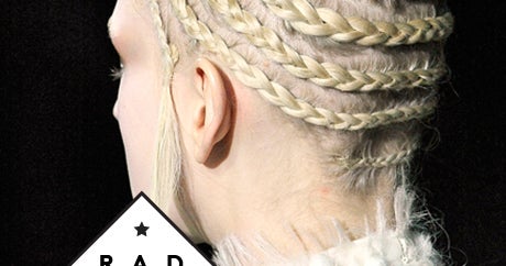 Fashion Week Braid Trend - Hat Hair