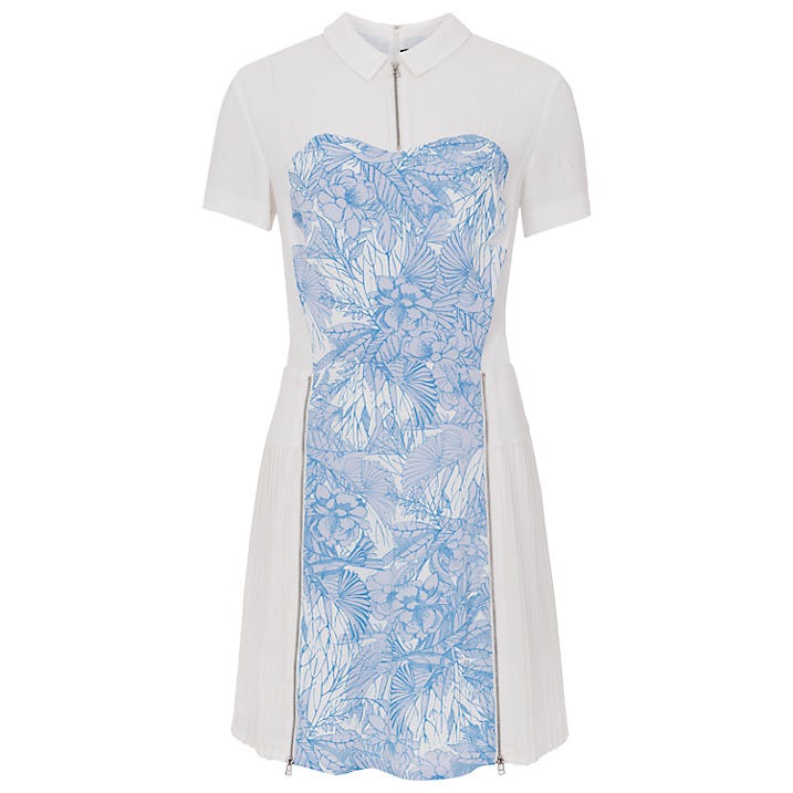french connection blue shirt dress Pocket Shirt Dress main image 0