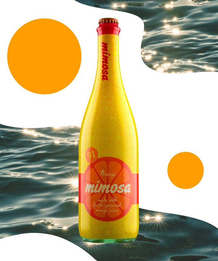 Aldi Premixed Bottled Mimosa Is Perfect For Brunch