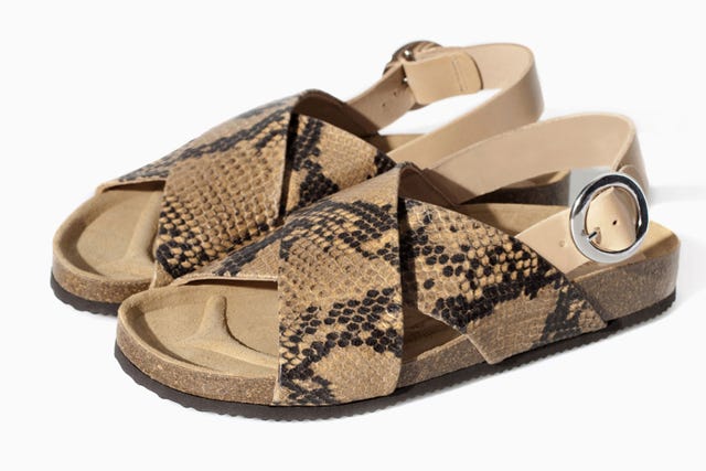 Ugly hot sale sandals zara