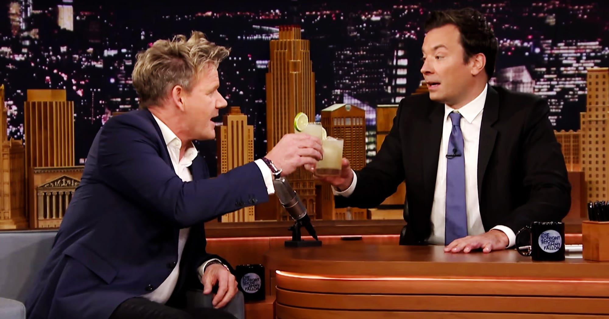 Gordon Ramsay Favorite Cocktail Tonight Show