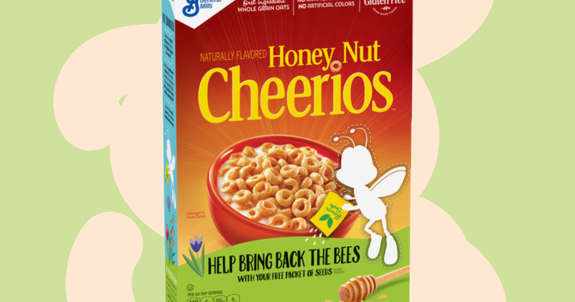 Honey Nut Cheerios BuzzBee Save The Bees Box Change